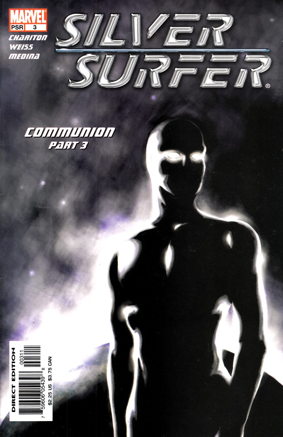 Silver Surfer #3 Very Fine (8.0) [Marvel Comic] THUMBNAIL