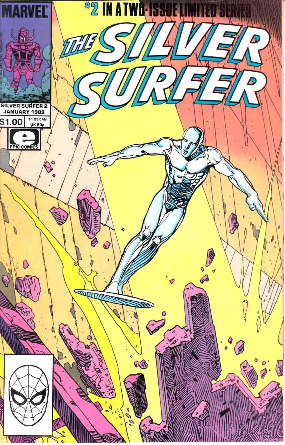 Silver Surfer #2 Very Fine (8.0) [Marvel Comic] THUMBNAIL