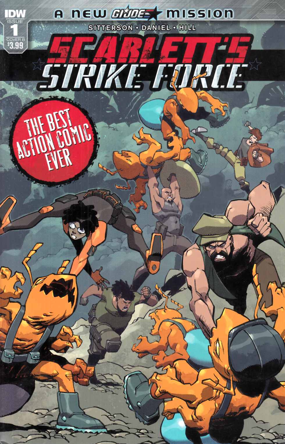 Scarletts Strike Force #1 Cover B Fine (6.0) [IDW Comic] THUMBNAIL