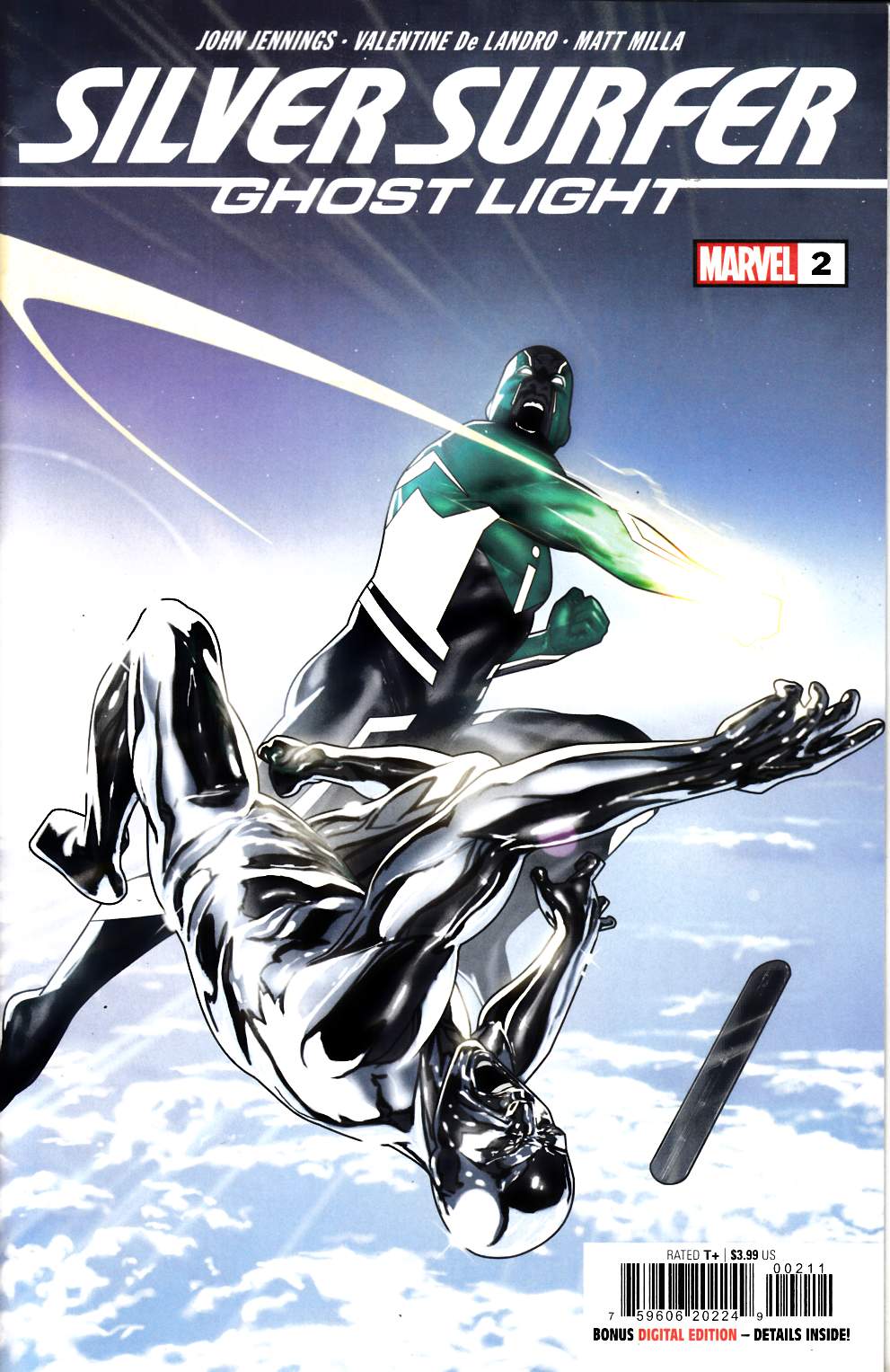 Silver Surfer Ghost Light #2 Near Mint (9.4) [Marvel Comic] LARGE
