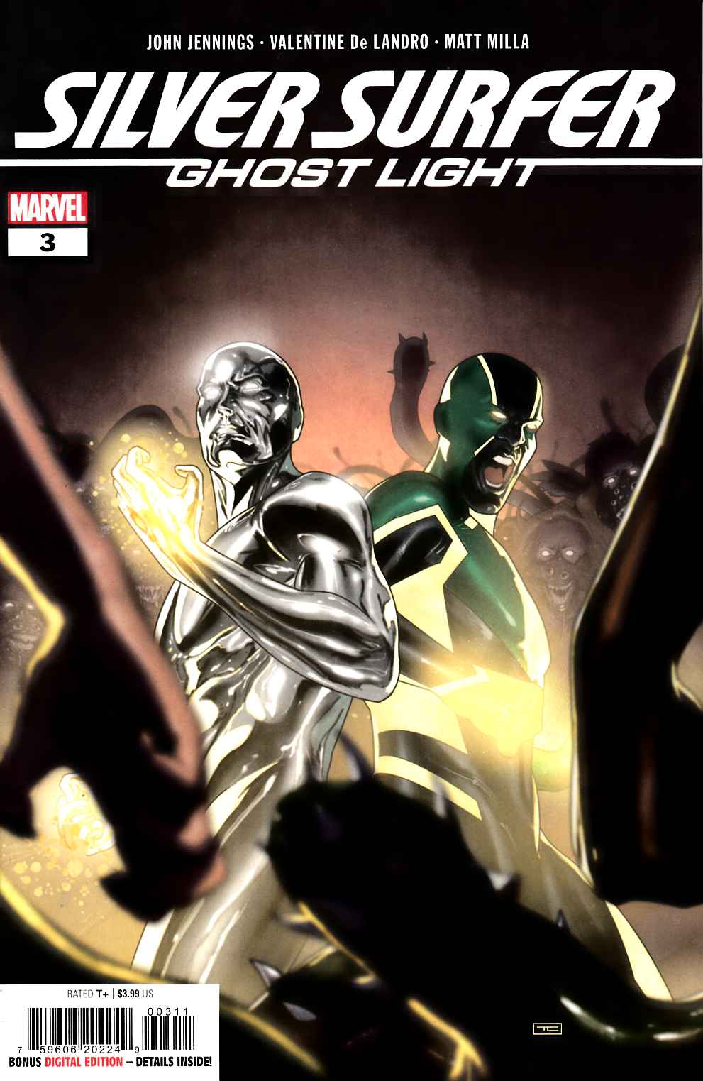 Silver Surfer Ghost Light #3 Near Mint (9.4) [Marvel Comic] THUMBNAIL