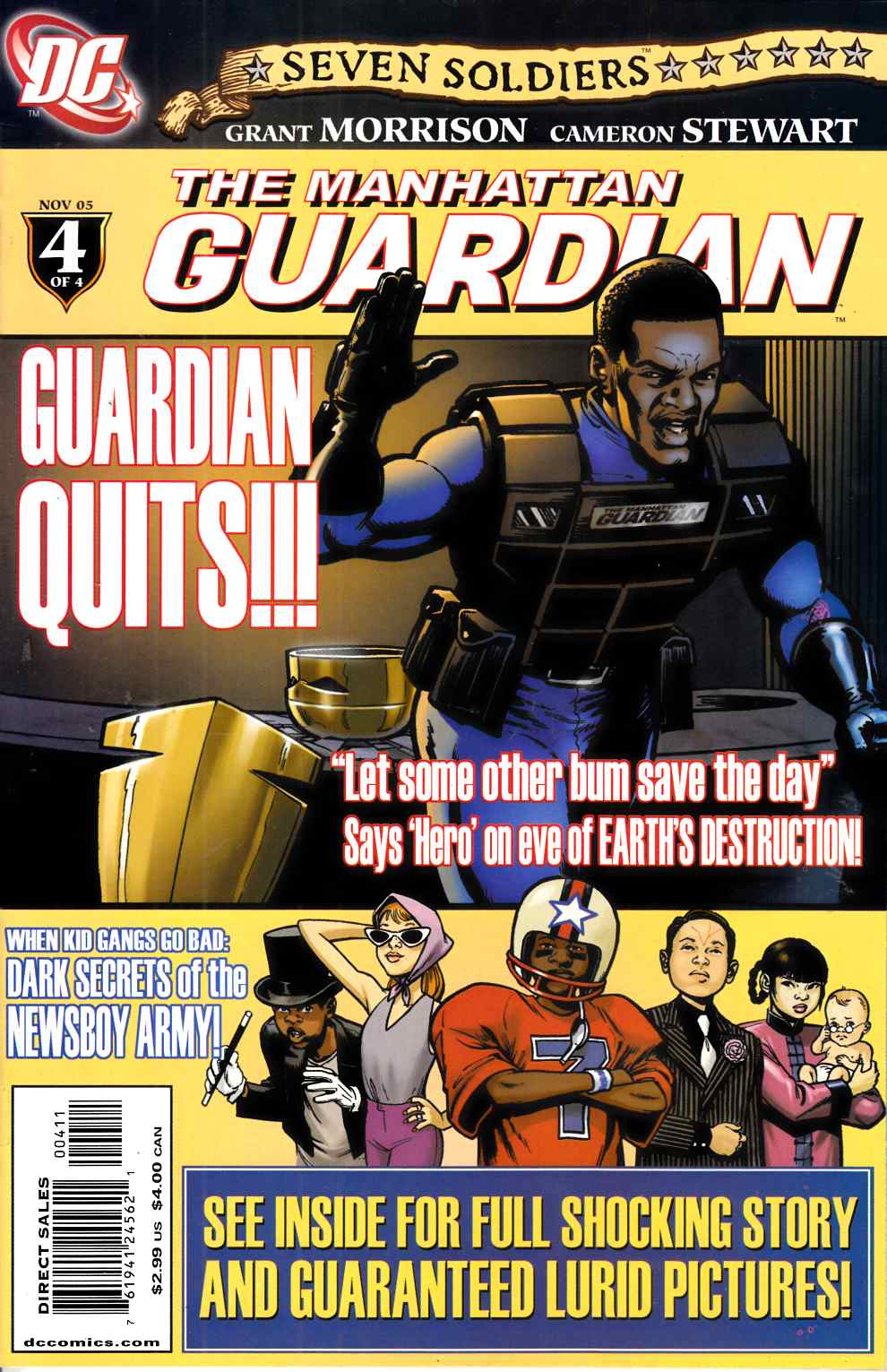 Seven Soldiers Guardian #4 Near Mint Minus (9.2) [DC Comic](of 4) THUMBNAIL