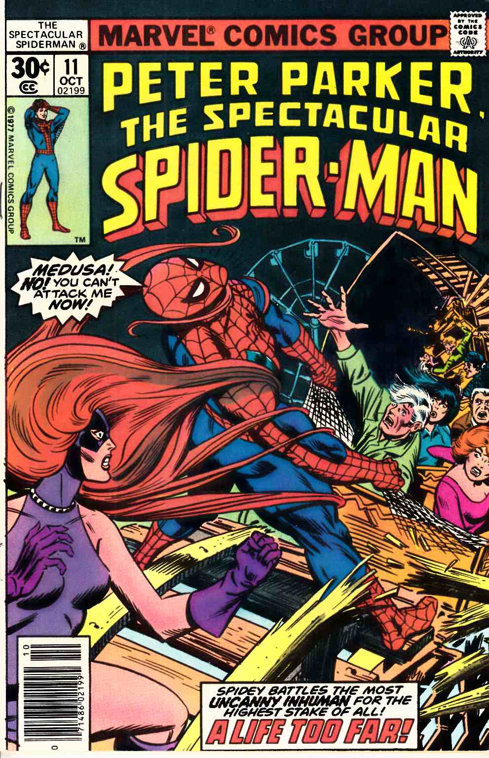 Spectacular Spider-Man #11 Very Good (4.0) [Marvel Comic] THUMBNAIL