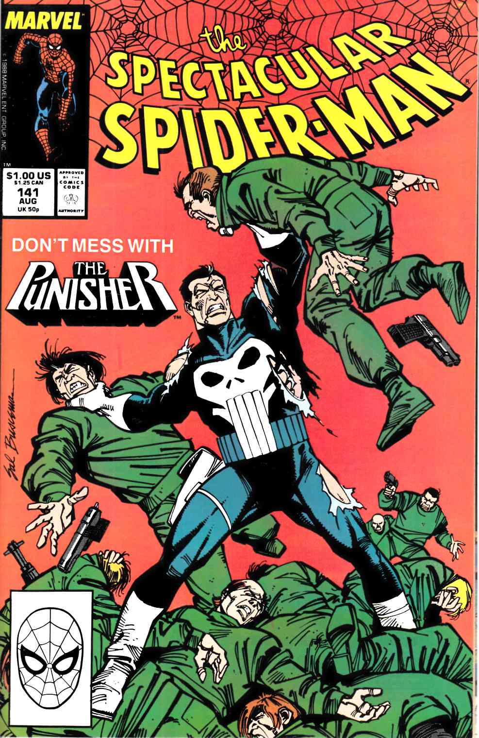 Spectacular Spider-Man #141 Near Mint (9.4) [Marvel Comic] LARGE