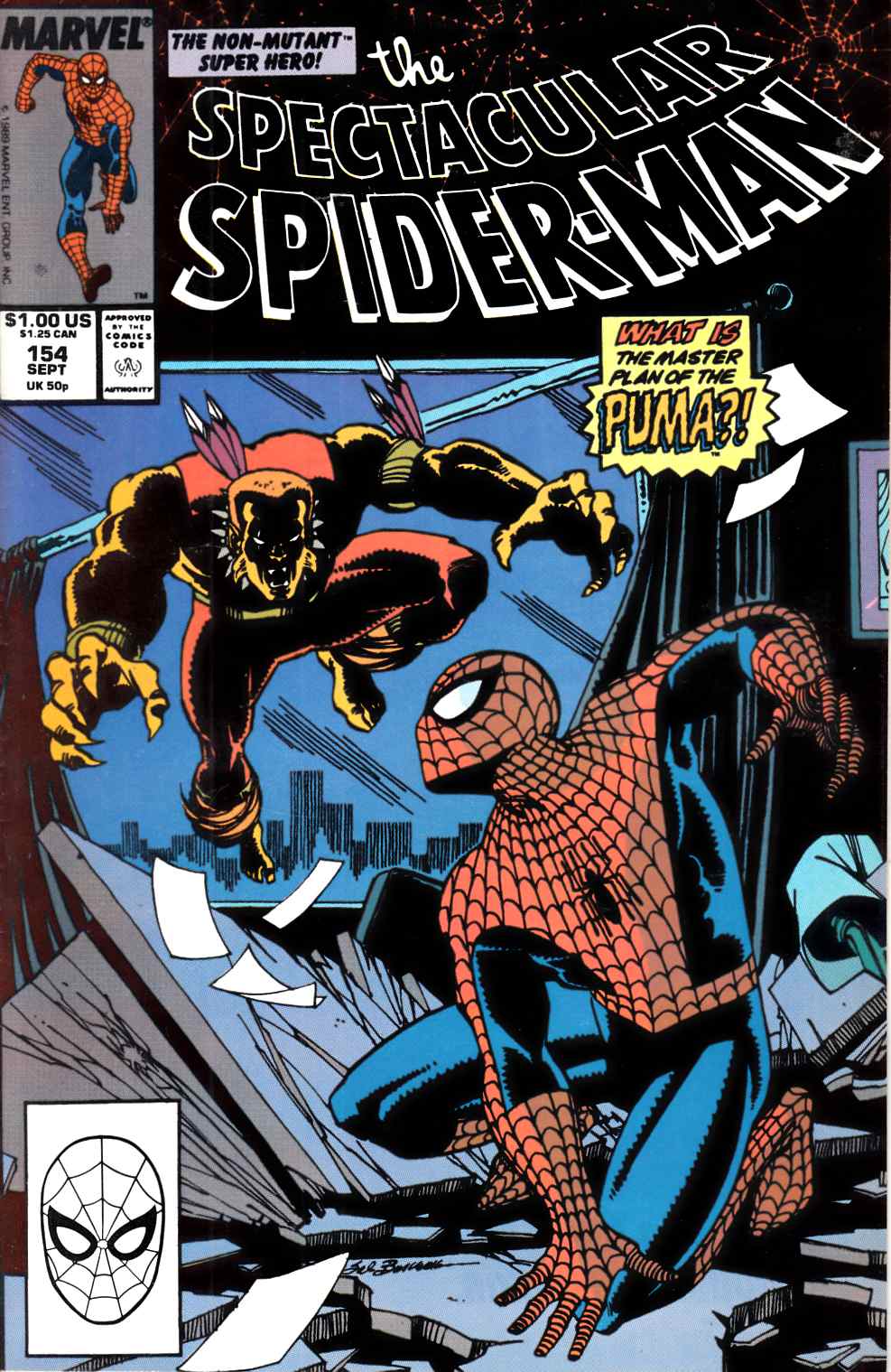 Spectacular Spider-Man #154 Very Fine () [Marvel Comic] –   Online Store