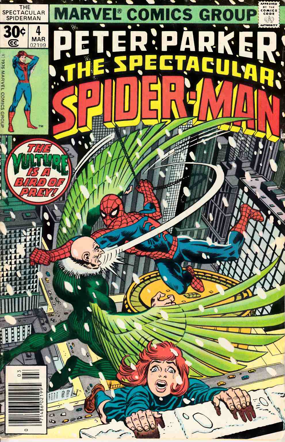 Spectacular Spider-Man #4 Very Good/Fine (5.0) [Marvel Comic] THUMBNAIL