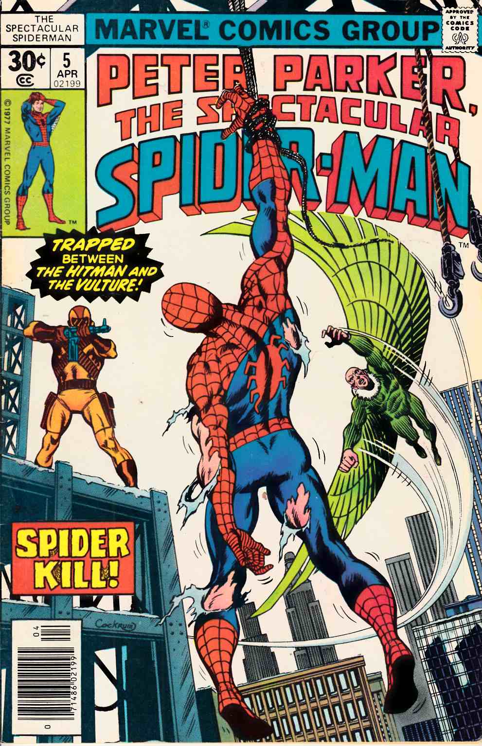 Spectacular Spider-Man #5 Fine (6.0) [Marvel Comic] THUMBNAIL