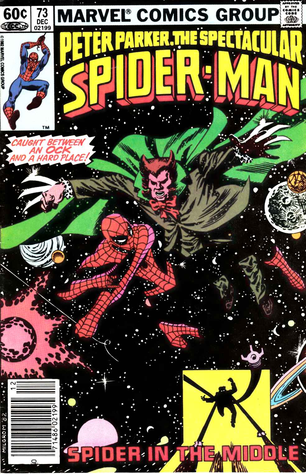 Spectacular Spider-Man #73 Newsstand Edition Very Fine (8.0) [Marvel Comic] LARGE
