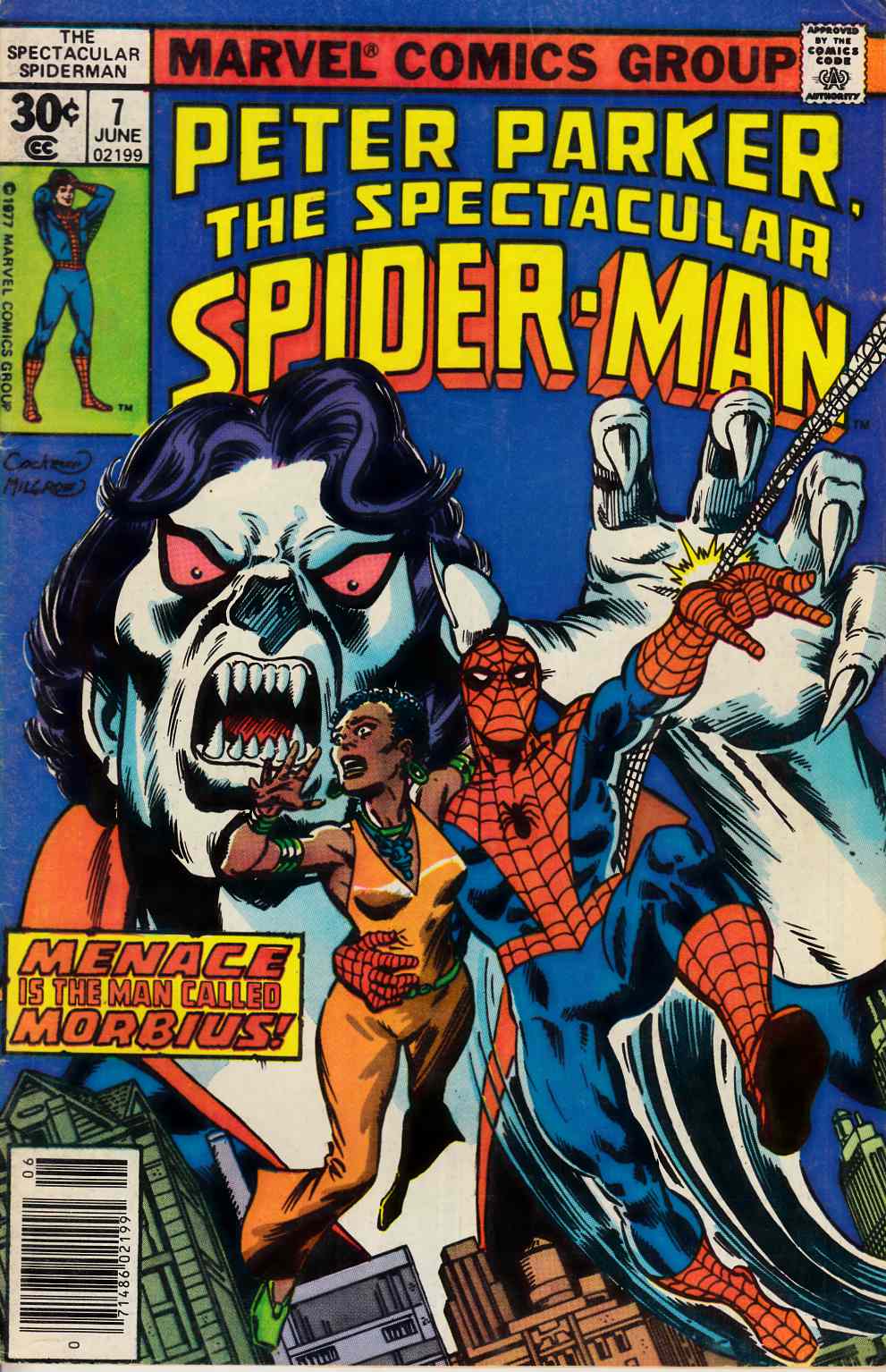 Spectacular Spider-Man #7 Fine (6.0) [Marvel Comic] THUMBNAIL