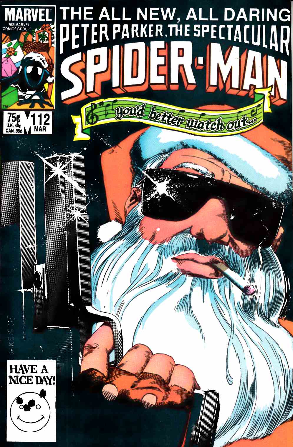 Spectacular Spider-Man #112 Very Fine (8.0) [Marvel Comic] LARGE