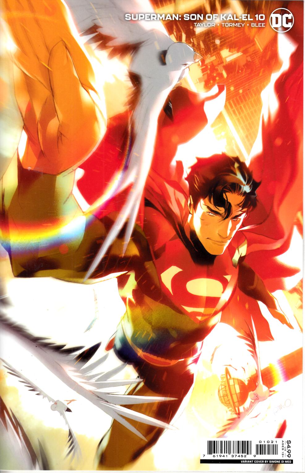 Superman Son of Kal-El #10 Di Meo Variant Cover Near Mint (9.4) [DC Comic] THUMBNAIL