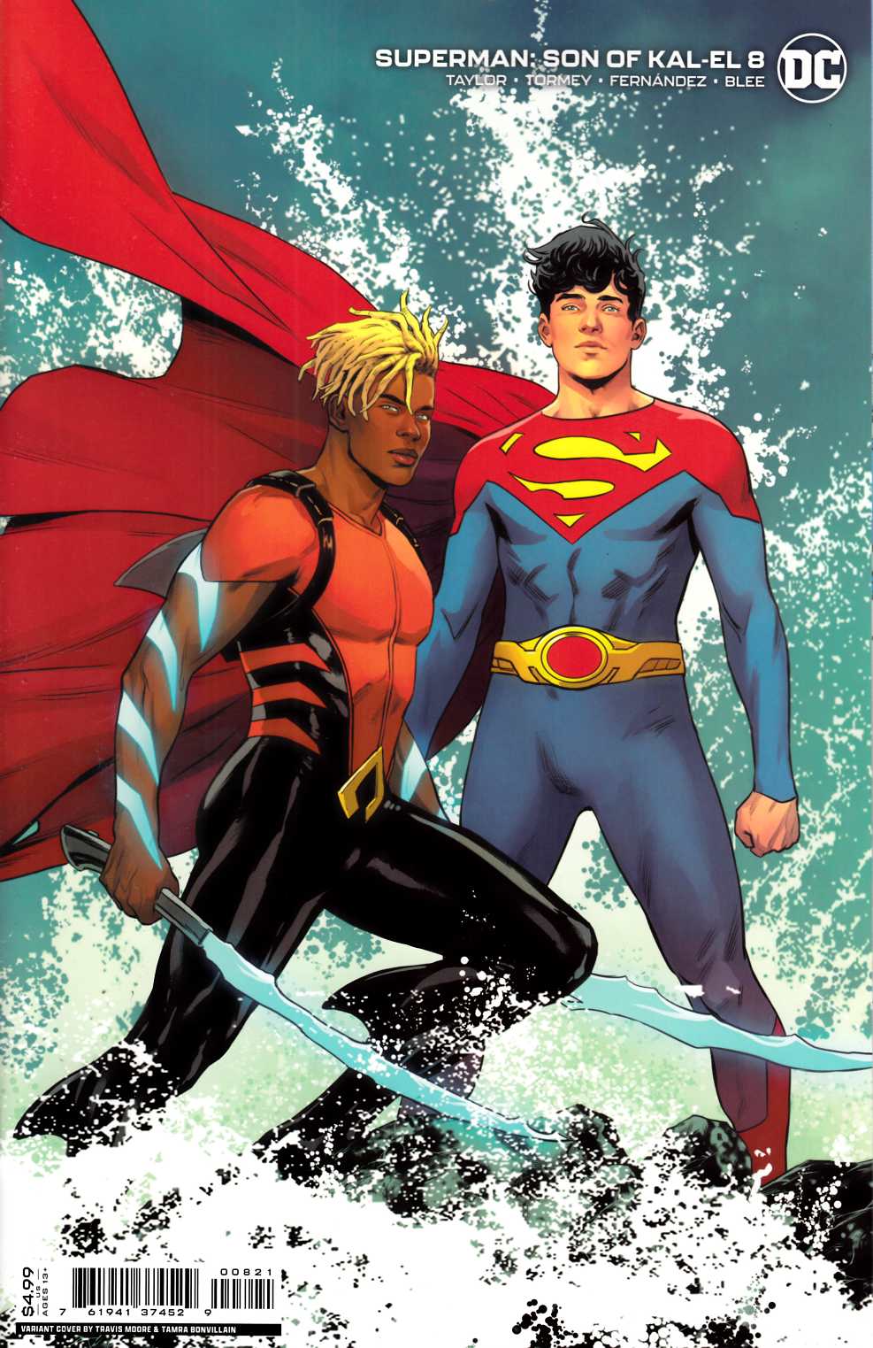 Superman Son of Kal-El #8 Moore Variant Cover Near Mint (9.4) [DC Comic] THUMBNAIL