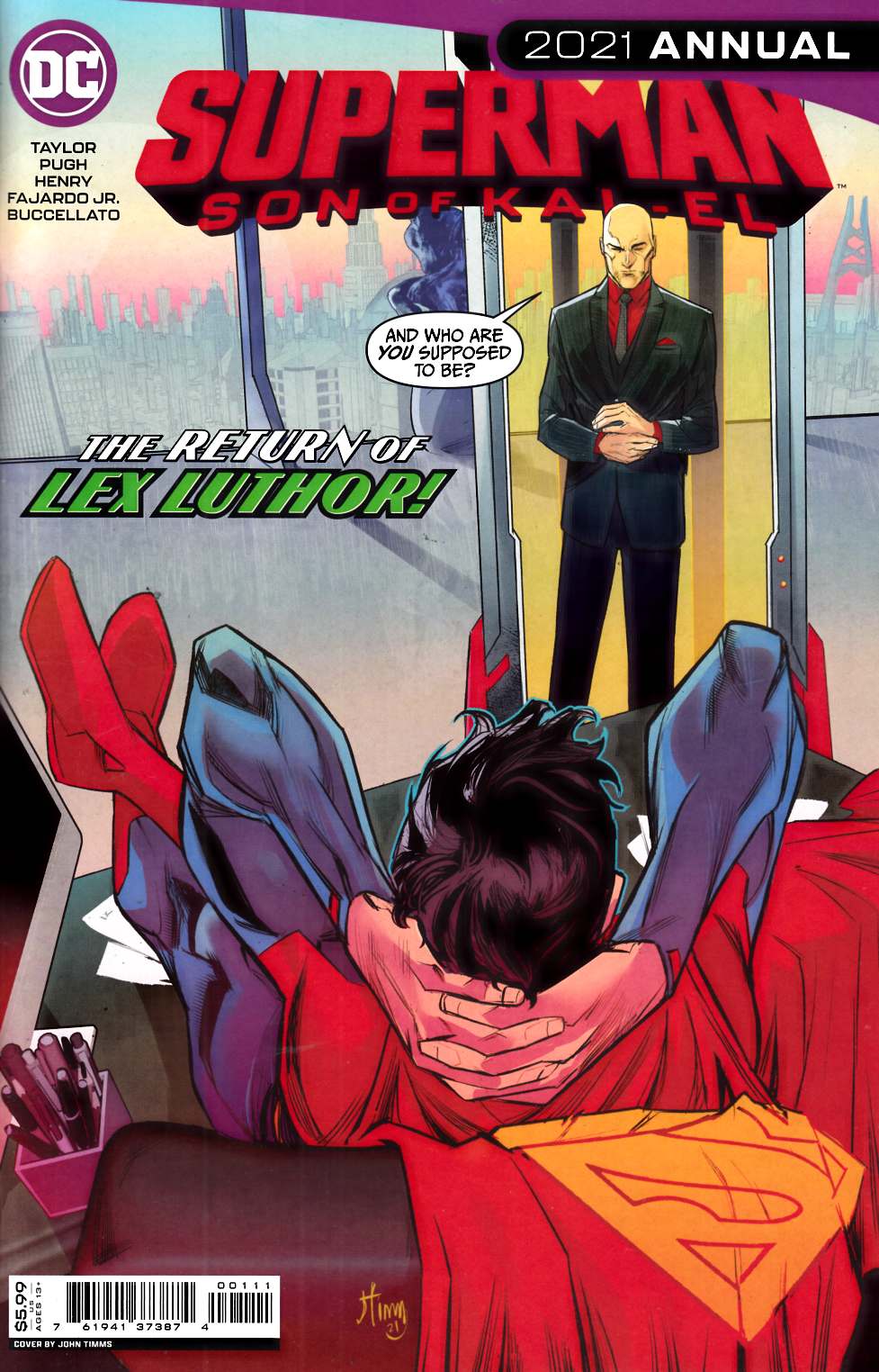 Superman Son of Kal-El Annual 2021 Near Mint (9.4) [DC Comic] THUMBNAIL