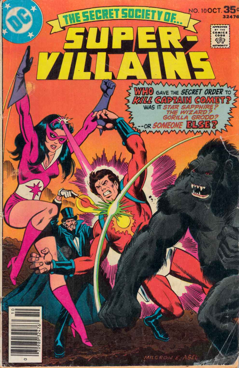 Secret Society of Super Villains #10 Good (2.0) [DC Comic] LARGE