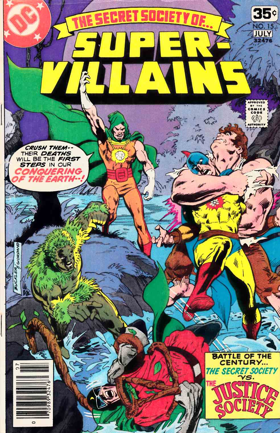 Secret Society of Super Villains #15 Fine (6.0)  [DC Comic] THUMBNAIL