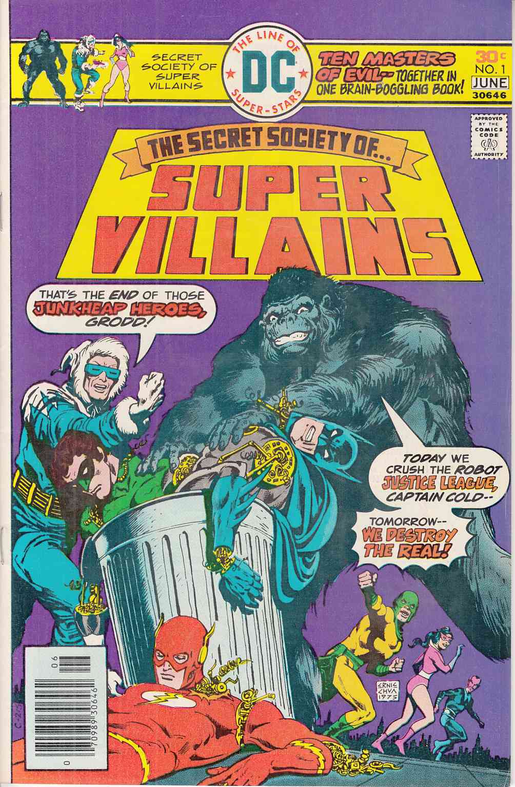 Secret Society of Super Villains #1 Very Fine Minus (7.5) [DC Comic] THUMBNAIL