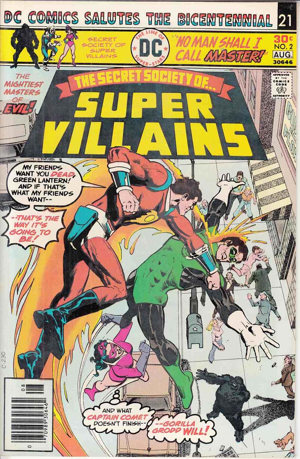 Secret Society of Super Villains #2 Near Mint Minus (9.2)  [DC Comic] THUMBNAIL
