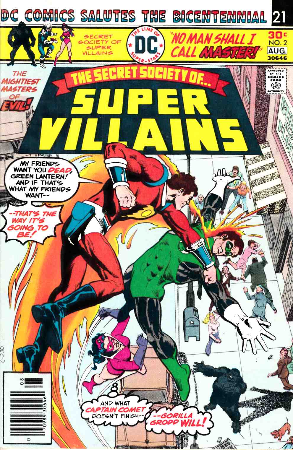 Secret Society of Super Villains #2 Very Good (4.0) [DC Comic] THUMBNAIL
