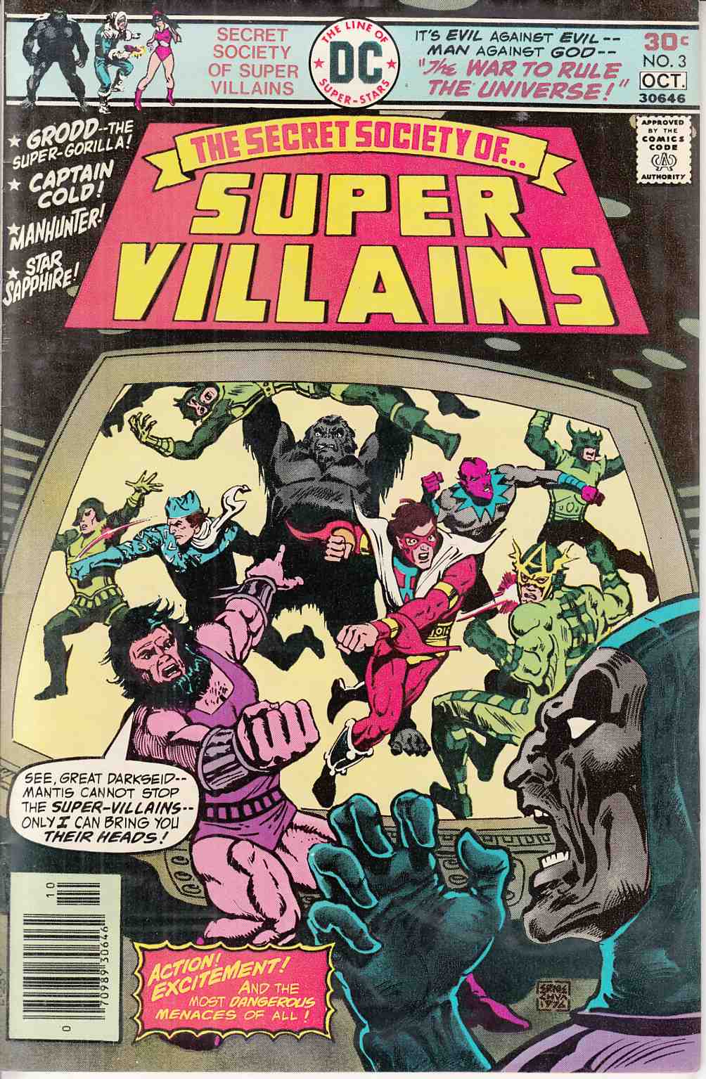 Secret Society of Super Villains #3 Near Mint Minus (9.2)  [DC Comic] THUMBNAIL