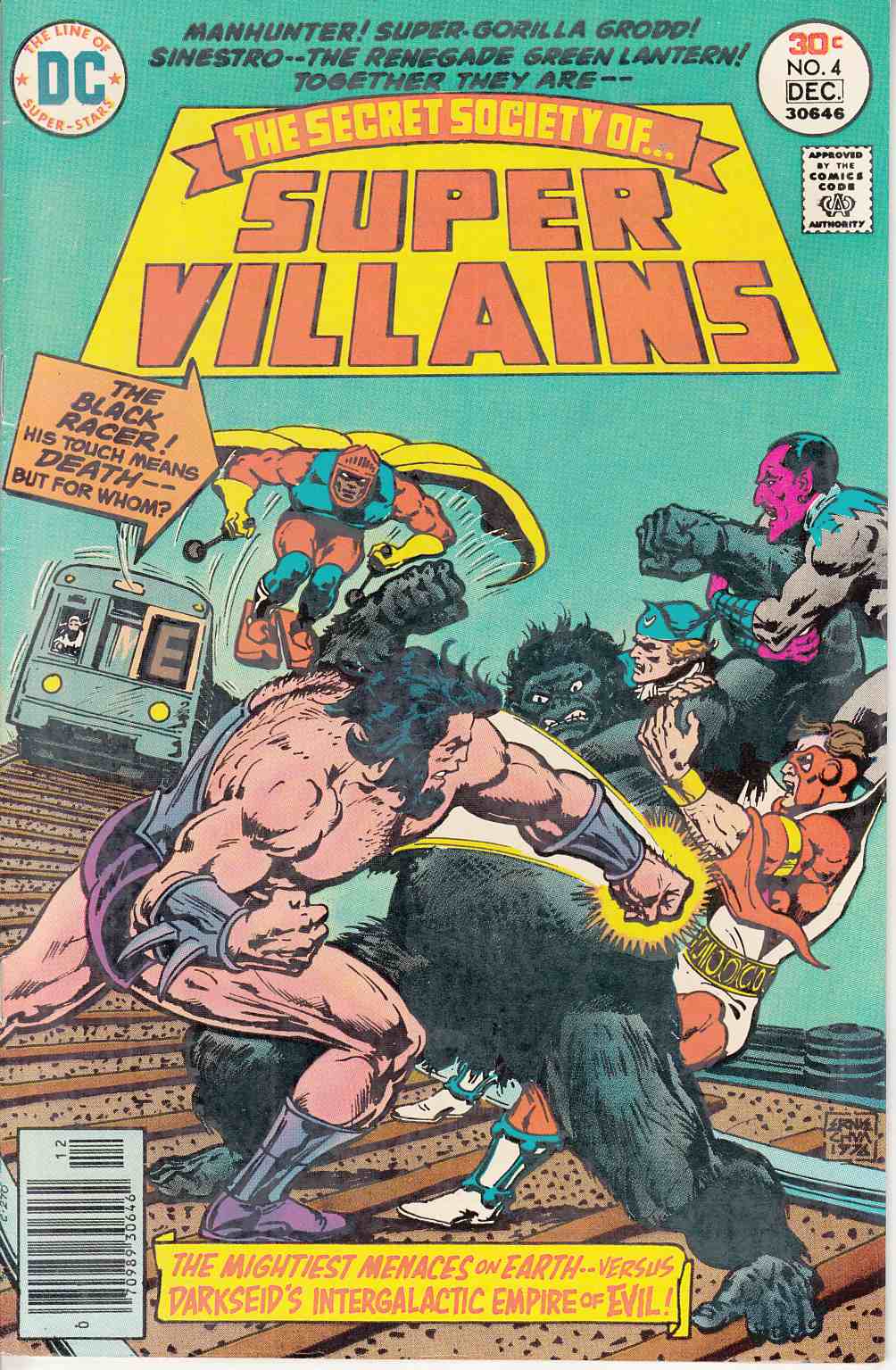 Secret Society of Super Villains #4 Very Fine/Near Mint (9.0)  [DC Comic] LARGE