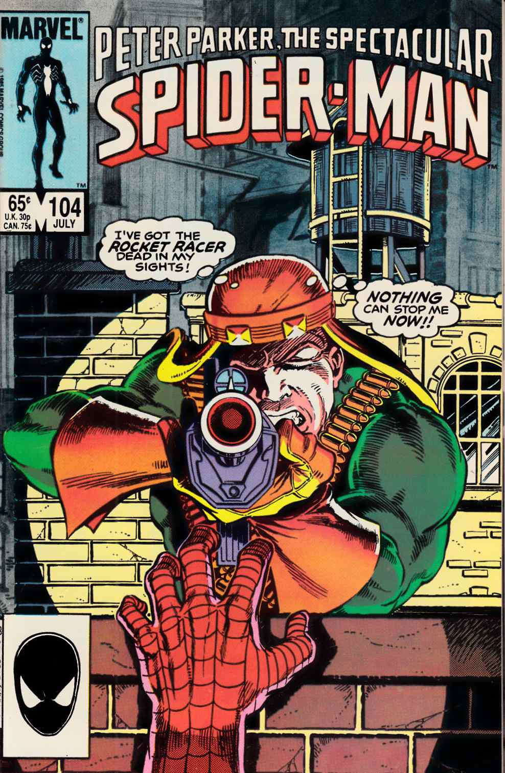 Spectacular Spider-Man #104 Near Mint (9.4) [Marvel Comic] LARGE