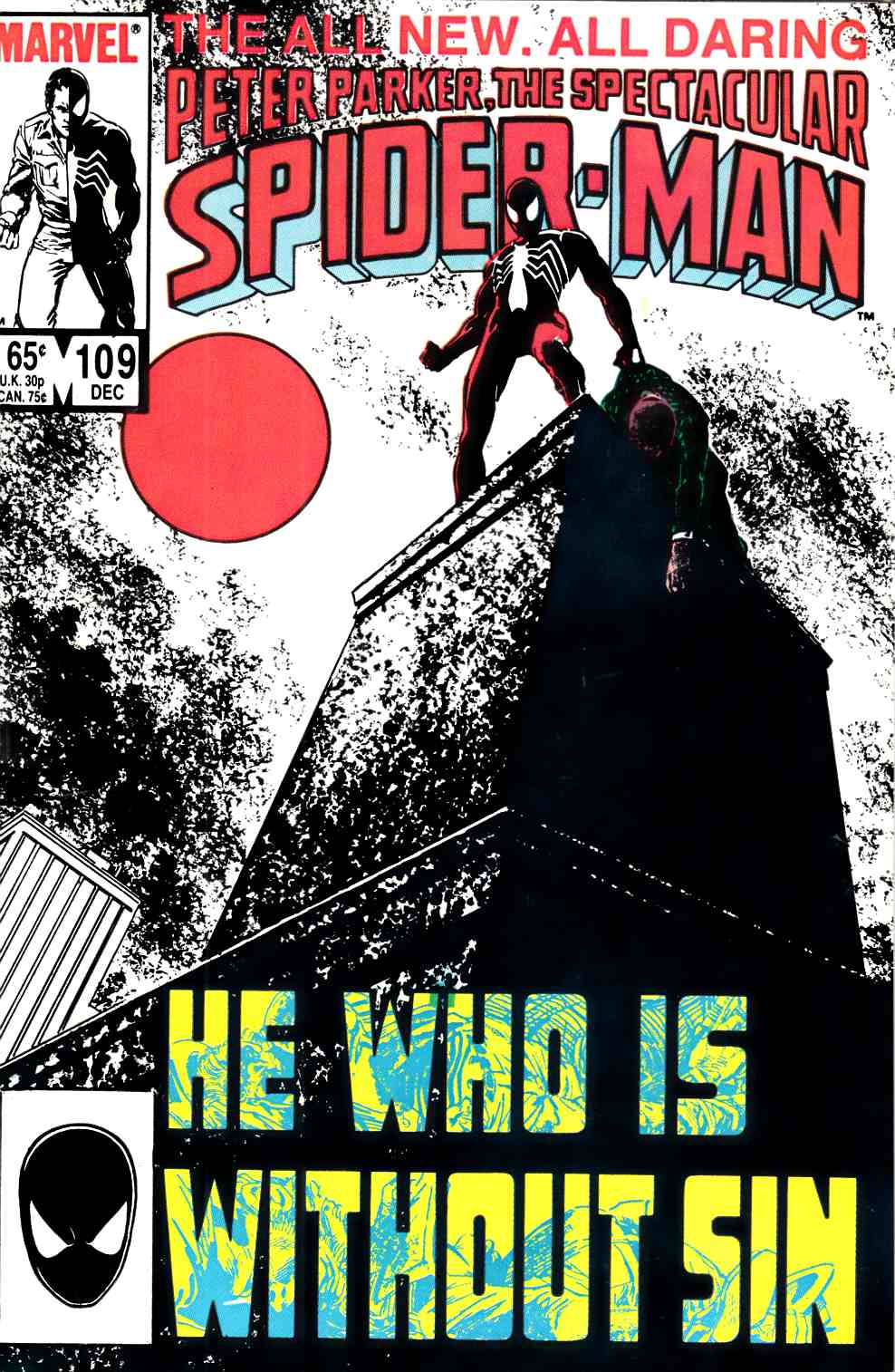 Spectacular Spider-Man #109 Near Mint (9.4) [Marvel Comic] LARGE