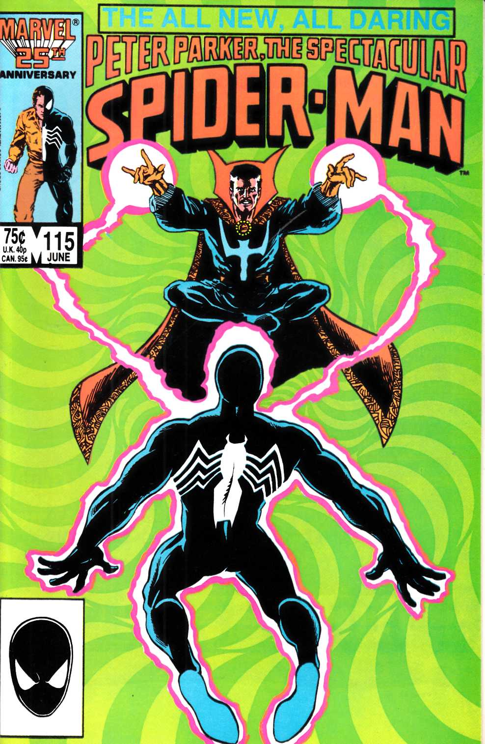 Spectacular Spider-Man #115 Very Fine (8.0) [Marvel Comic] LARGE