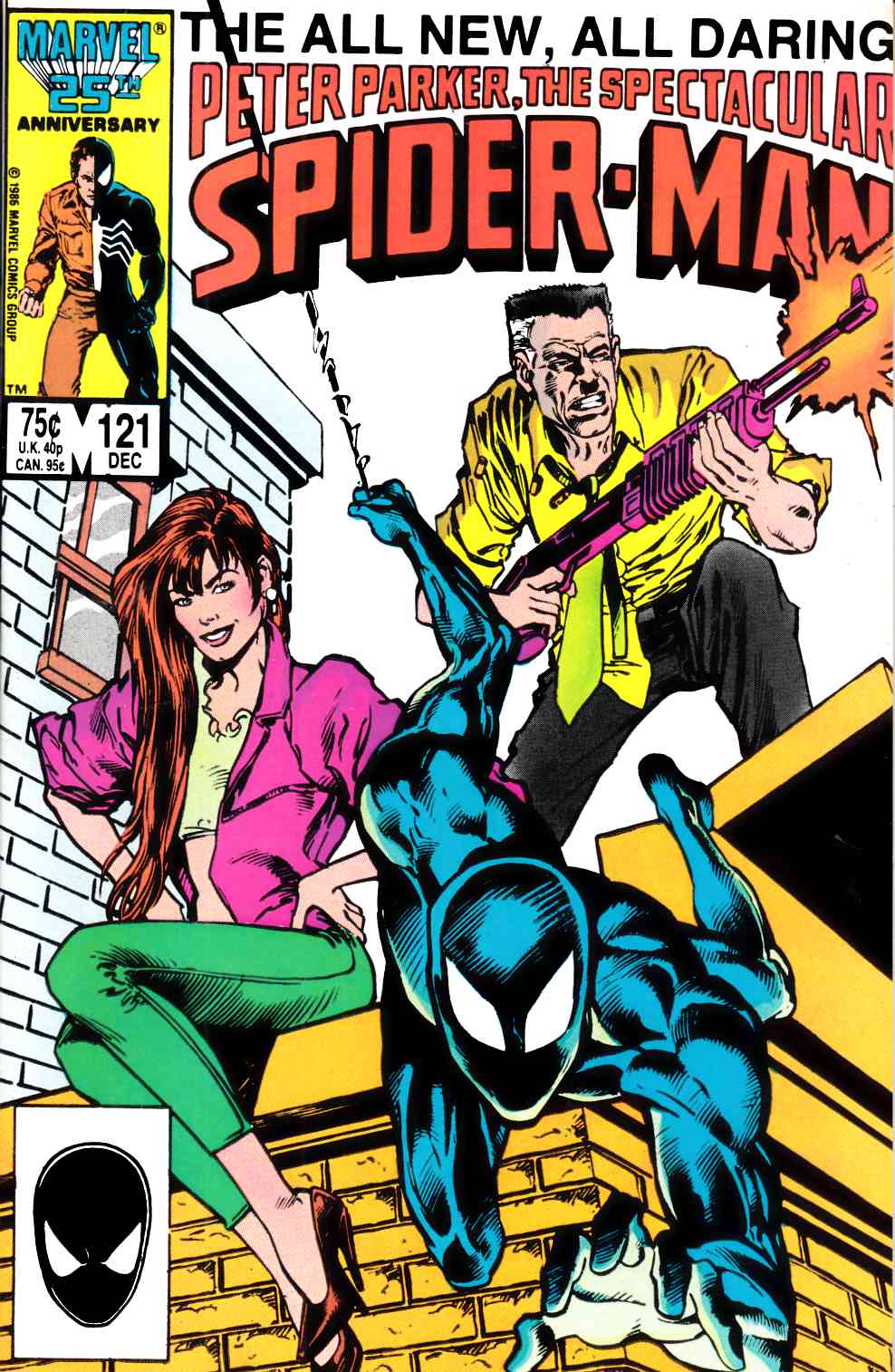Spectacular Spider-Man #121 Near Mint (9.4) [Marvel Comic] THUMBNAIL