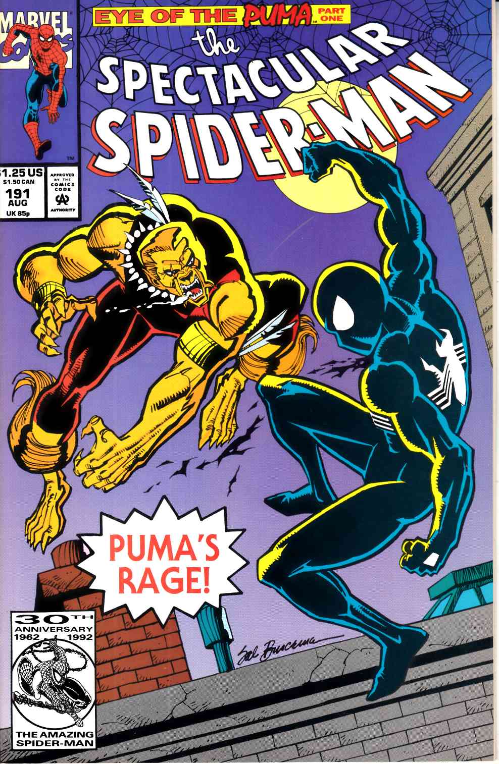 Spectacular Spider-Man #191 Near Mint (9.4) [Marvel Comic] LARGE