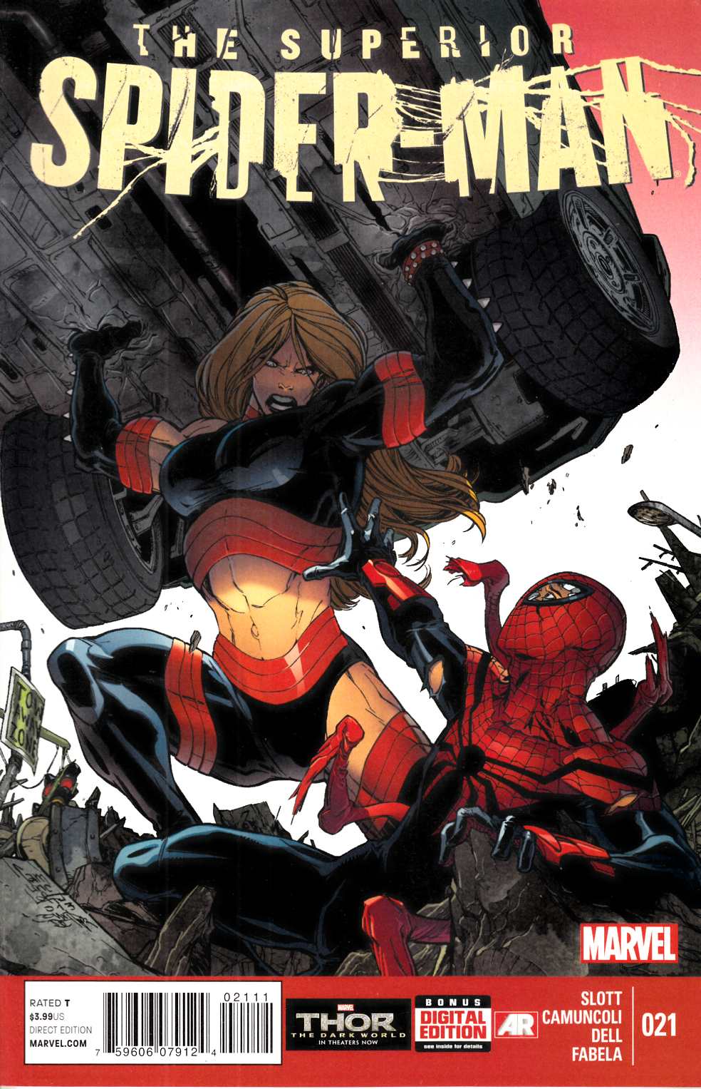 Superior Spider-Man #21 Near Mint (9.4) [Marvel Comic] THUMBNAIL