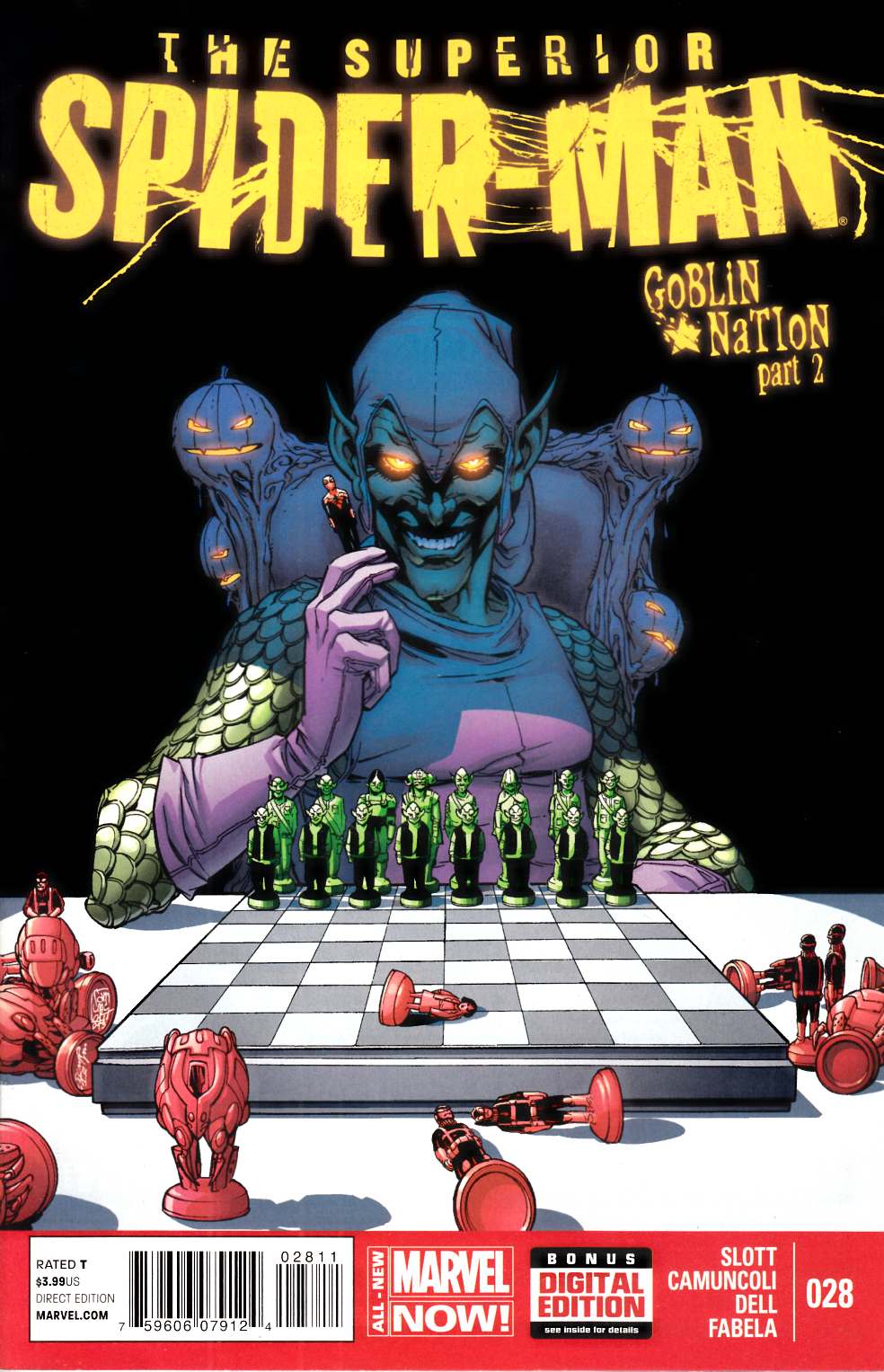 Superior Spider-Man #28 Near Mint (9.4) [Marvel Comic] LARGE
