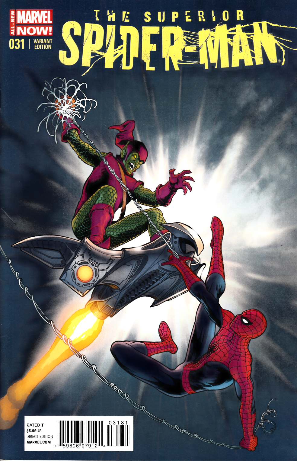 Superior Spider-Man #31 Maguire Variant Cover Near Mint (9.4) [Marvel Comic] THUMBNAIL