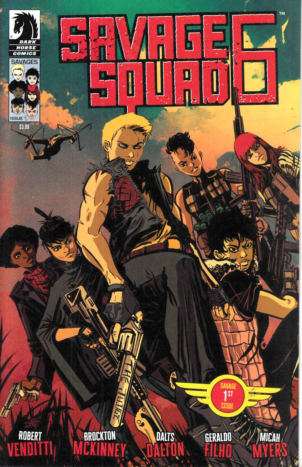 Savage Squad 6 #1 Near Mint (9.4) [Dark Horse Comic] THUMBNAIL