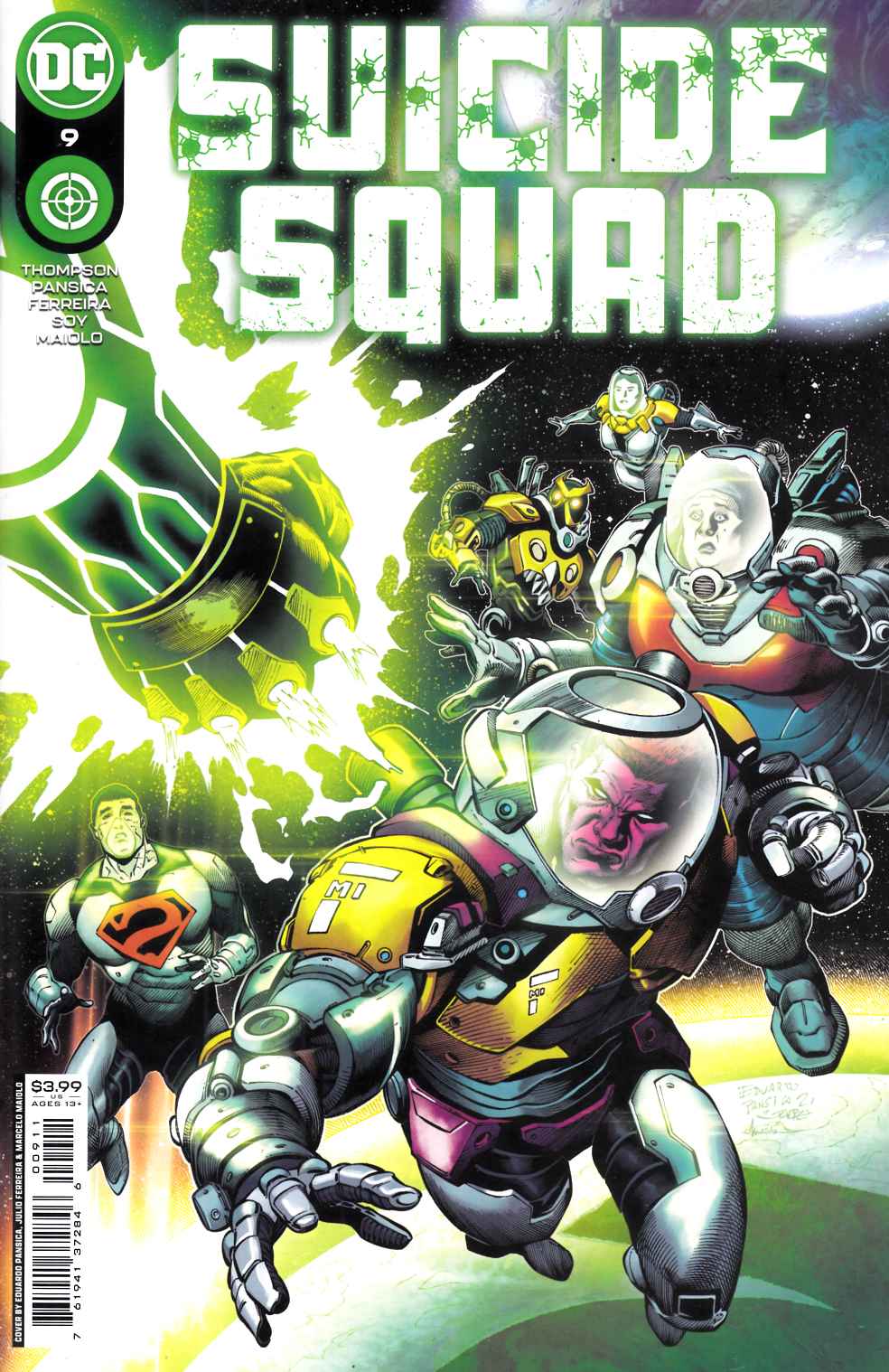 Suicide Squad #9 Cover A Near Mint (9.4) [DC Comic] LARGE