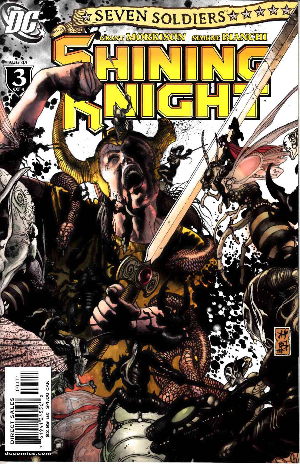 Seven Soldiers Shining Knight #3 Near Mint (9.4) [DC Comic] THUMBNAIL