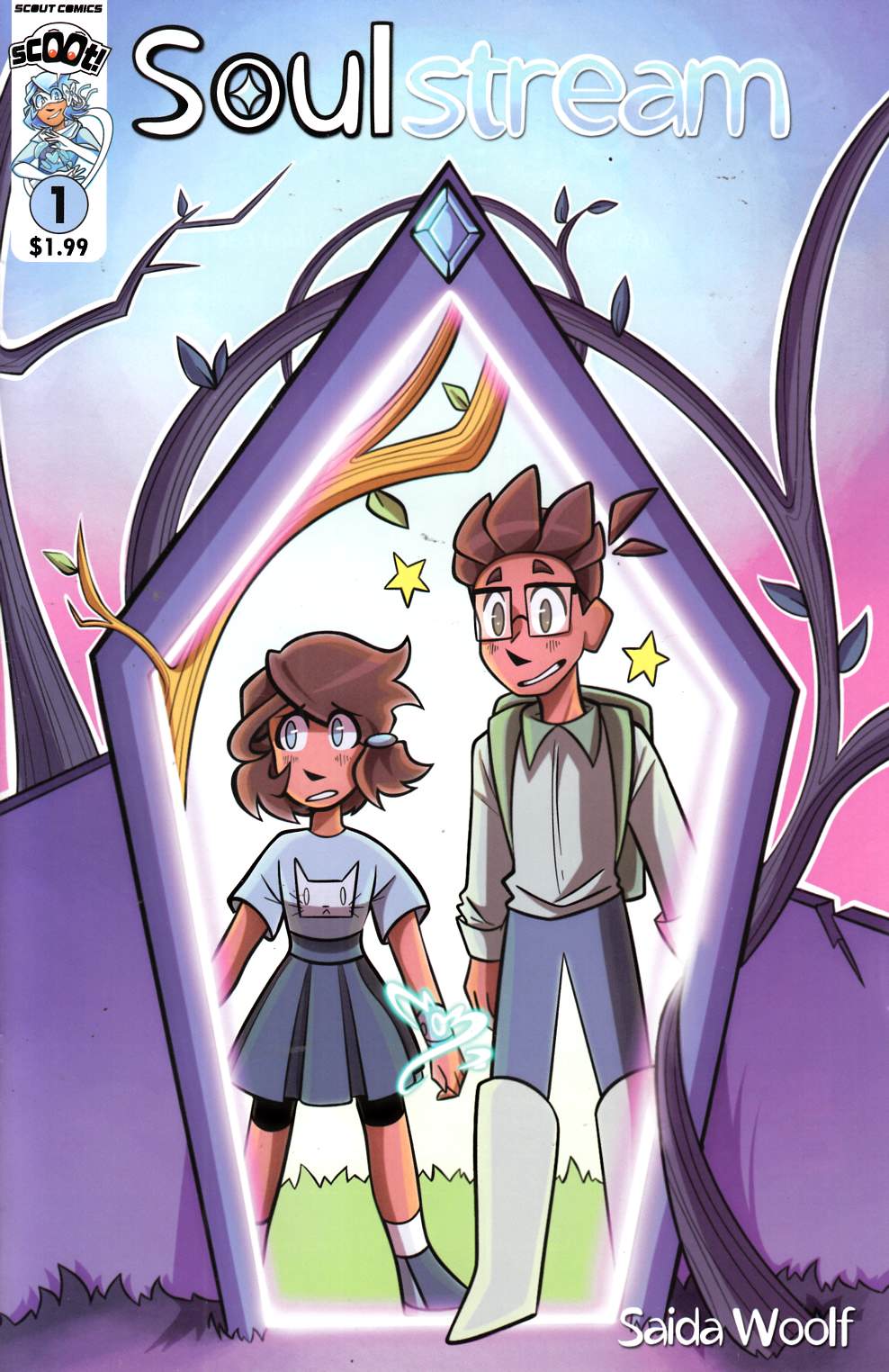 Soulstream #1 Near Mint (9.4) [Scout Comic] THUMBNAIL