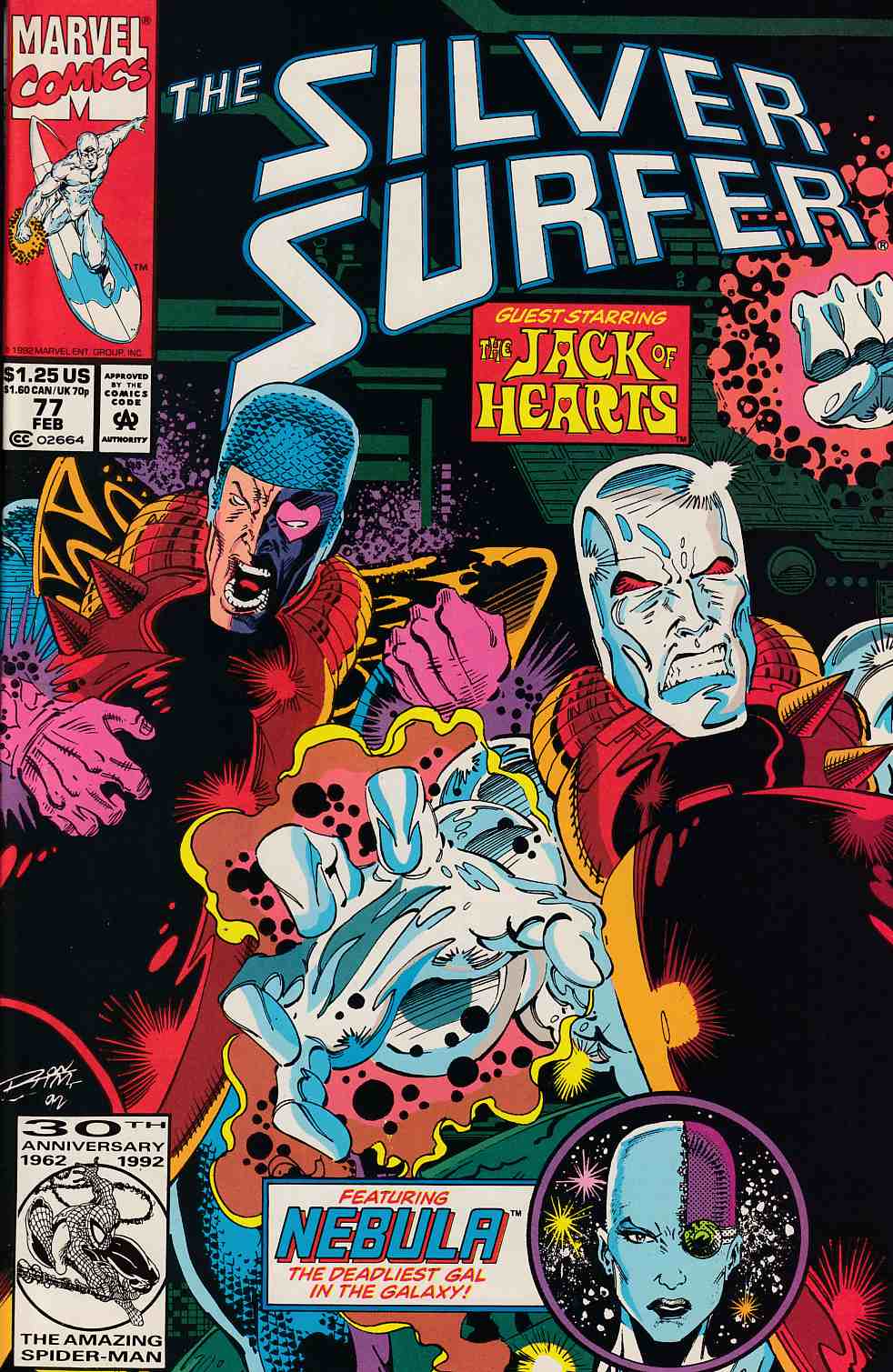 Silver Surfer #77 Near Mint (9.4) [Marvel Comic] LARGE