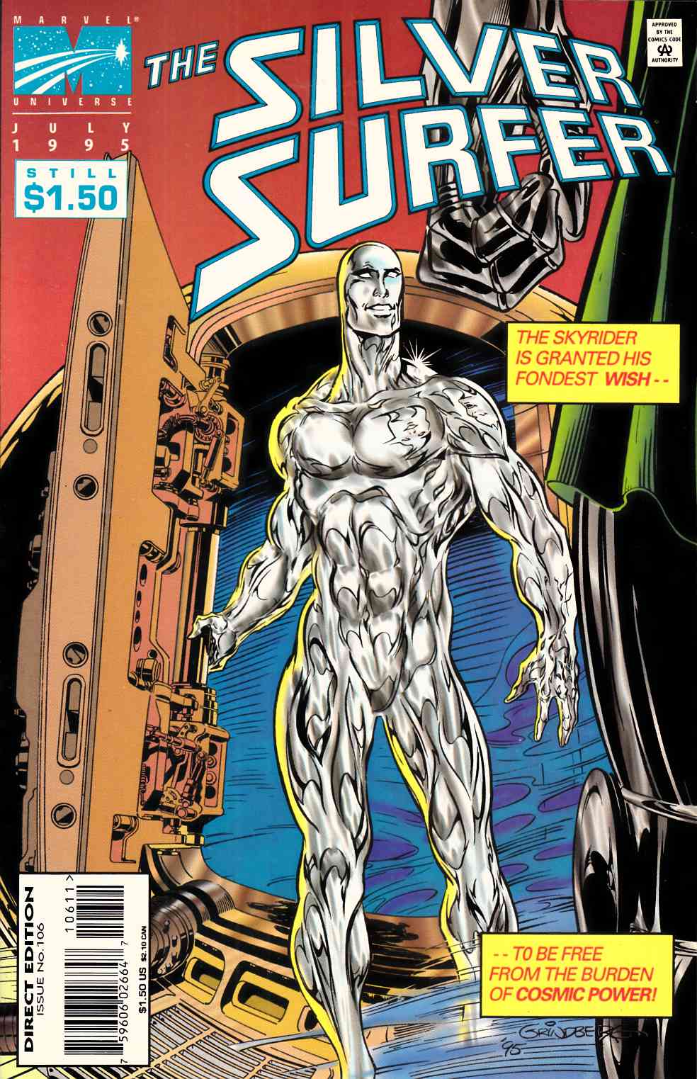 Silver Surfer #108 Near Mint (9.4) [Marvel Comic] – Dreamlandcomics.com  Online Store