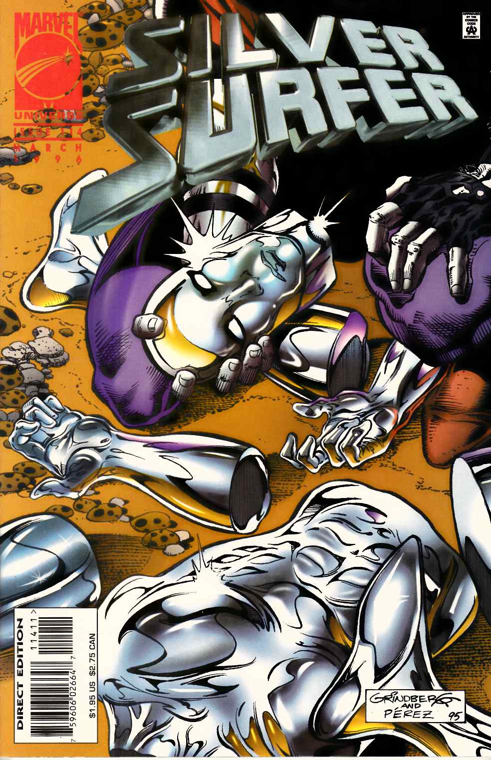 Silver Surfer #114 Near Mint (9.4) [Marvel Comic] LARGE