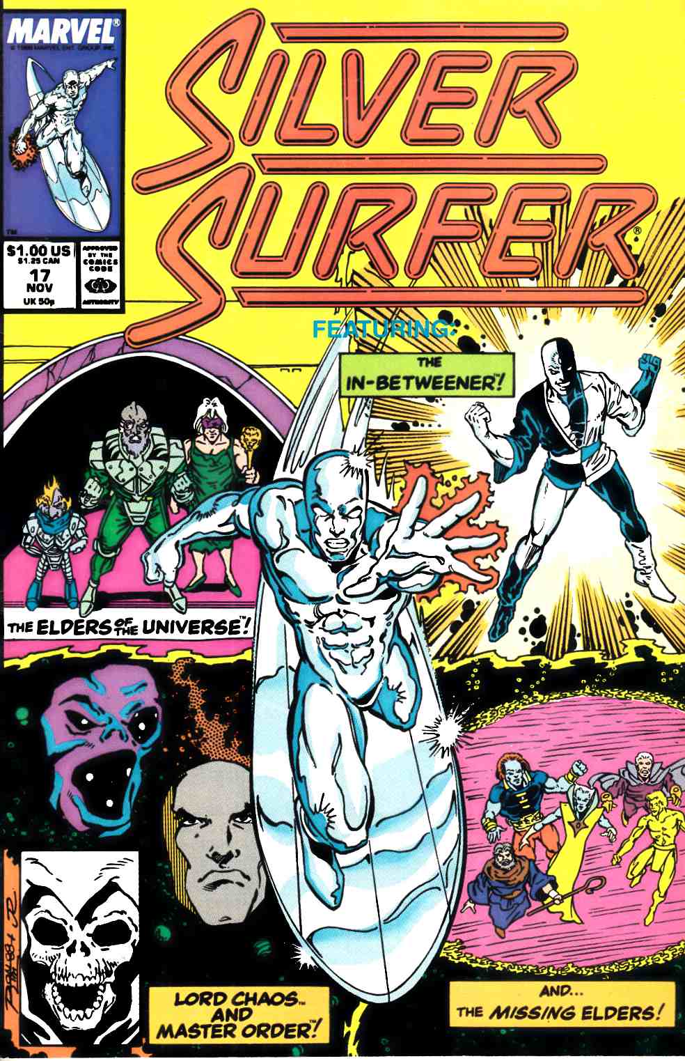 Silver Surfer #17 Very Fine (8.0) [Marvel Comic] LARGE