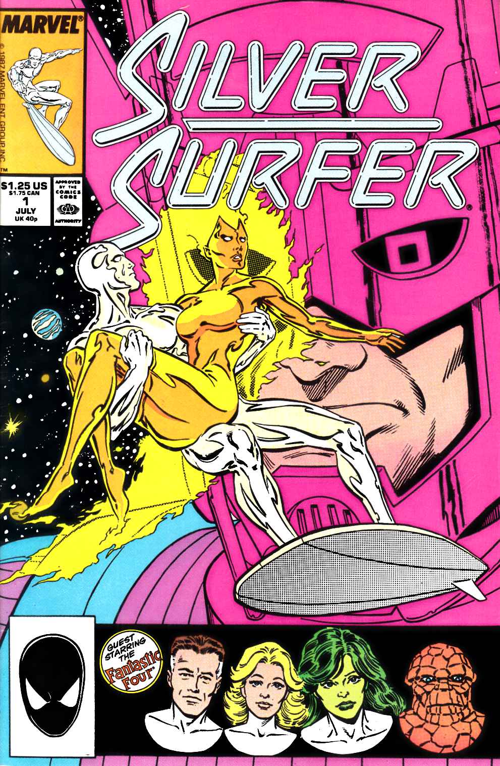 Silver Surfer #1 Very Fine (8.0) [Marvel Comic] THUMBNAIL