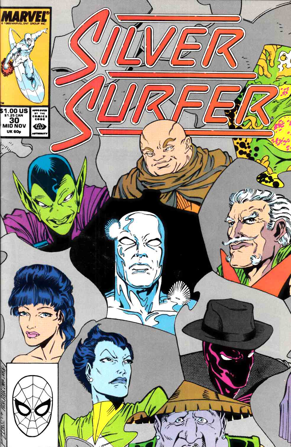 Silver Surfer #30 Very Fine (8.0) [Marvel Comic] THUMBNAIL