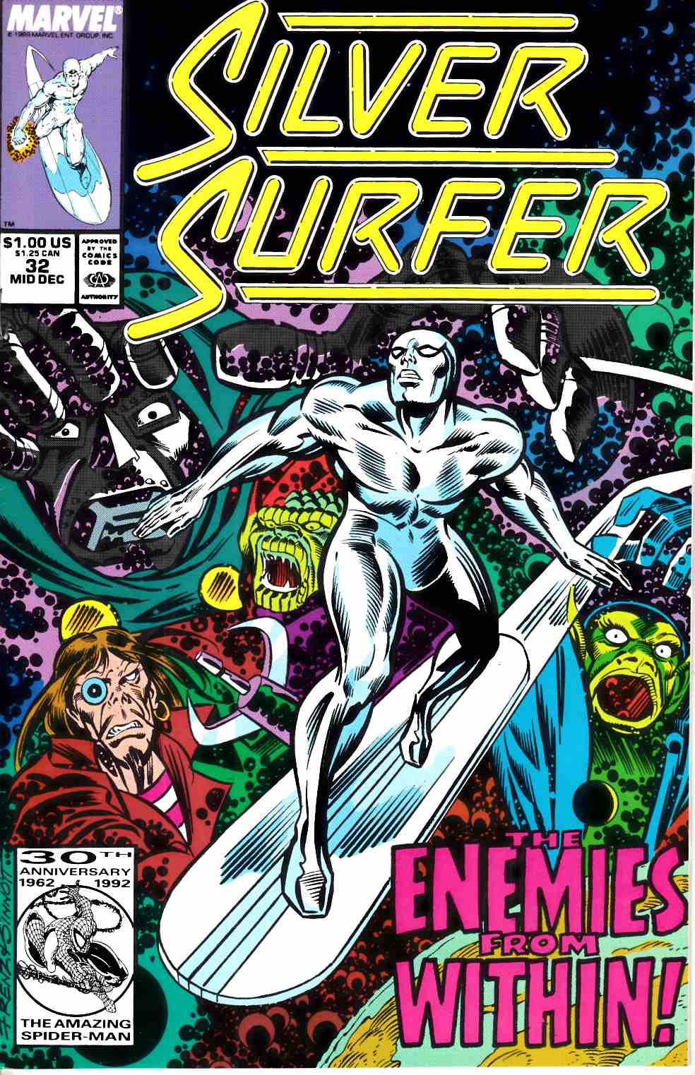 Silver Surfer #32 JC Penny Variant Near Mint (9.4) [Marvel Comic] LARGE