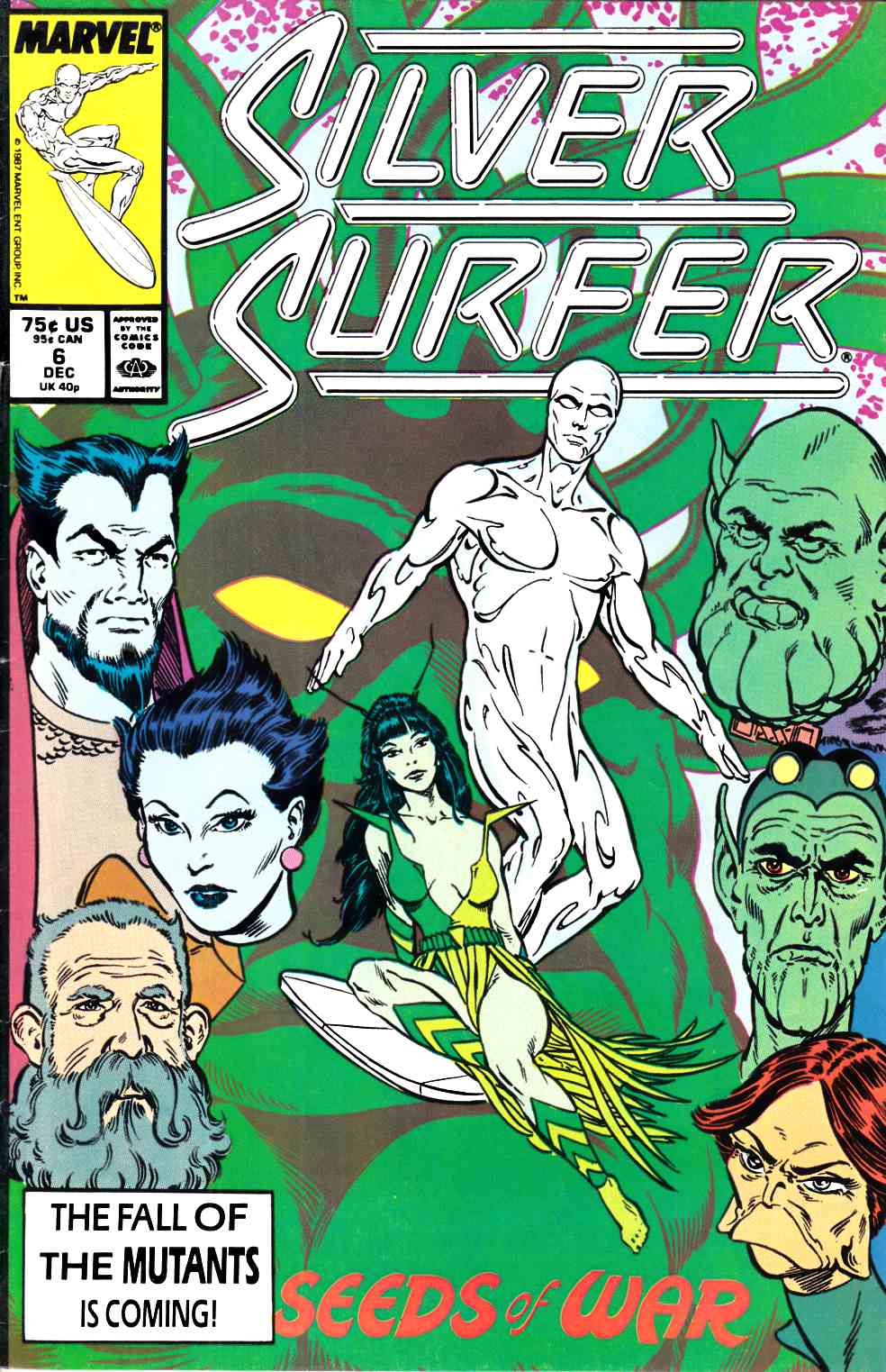 Silver Surfer #6 Very Fine (8.0) [Marvel Comic] THUMBNAIL