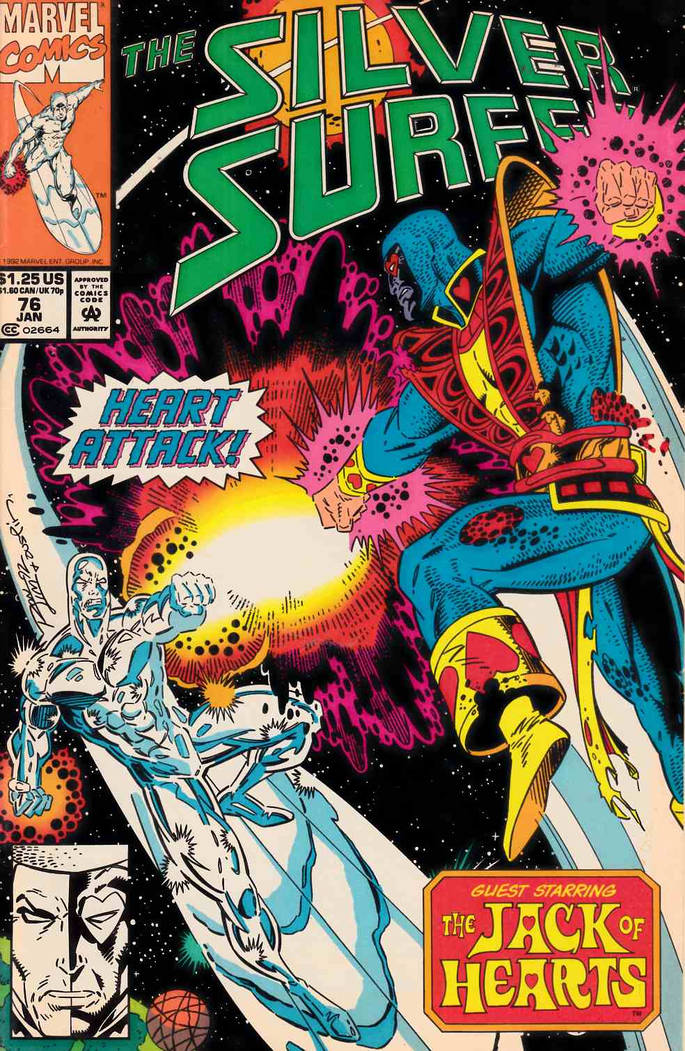 Silver Surfer #76 Fine (6.0) [Marvel Comic] LARGE