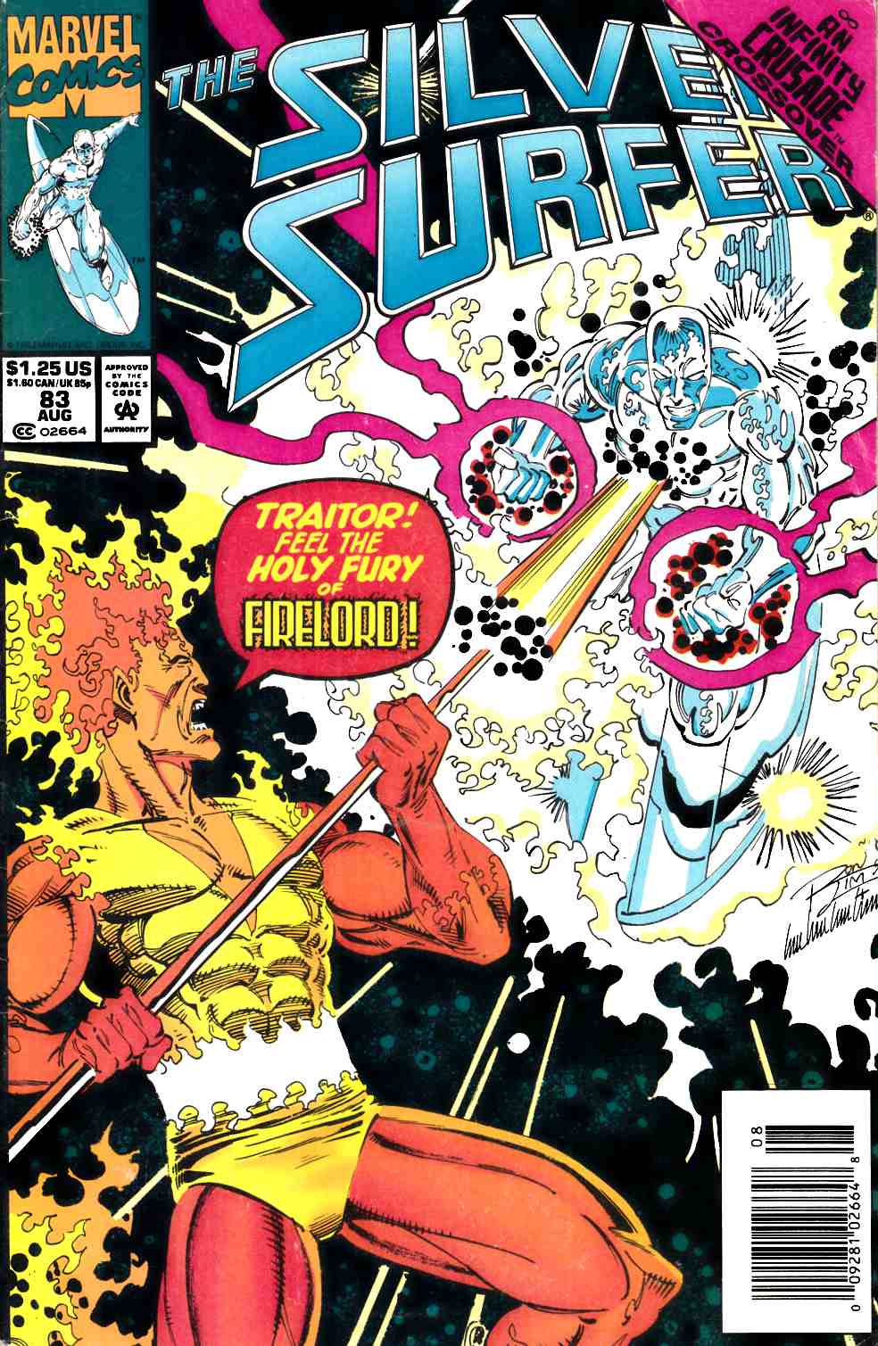 Silver Surfer #83 Newsstand Edition Very Good (4.0) [Marvel Comic] LARGE