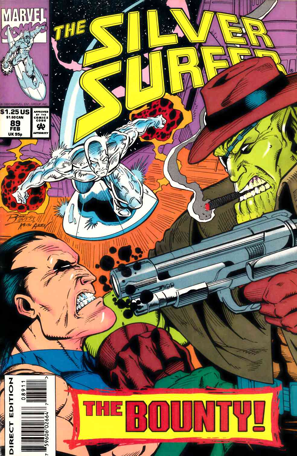 Silver Surfer #89 Very Good (4.0) [Marvel Comic] LARGE