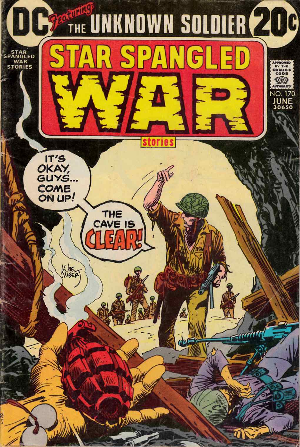 Star Spangled War Stories #170 Very Good (4.0) [DC Comic] THUMBNAIL