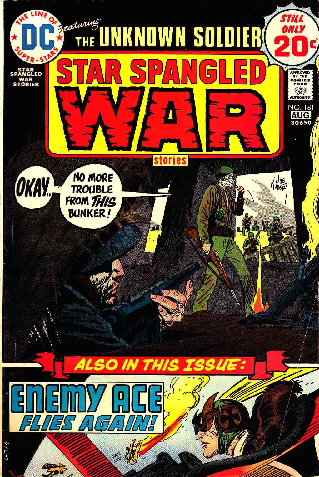 Star Spangled War Stories #181 Very Good (4.0) [DC Comic] THUMBNAIL