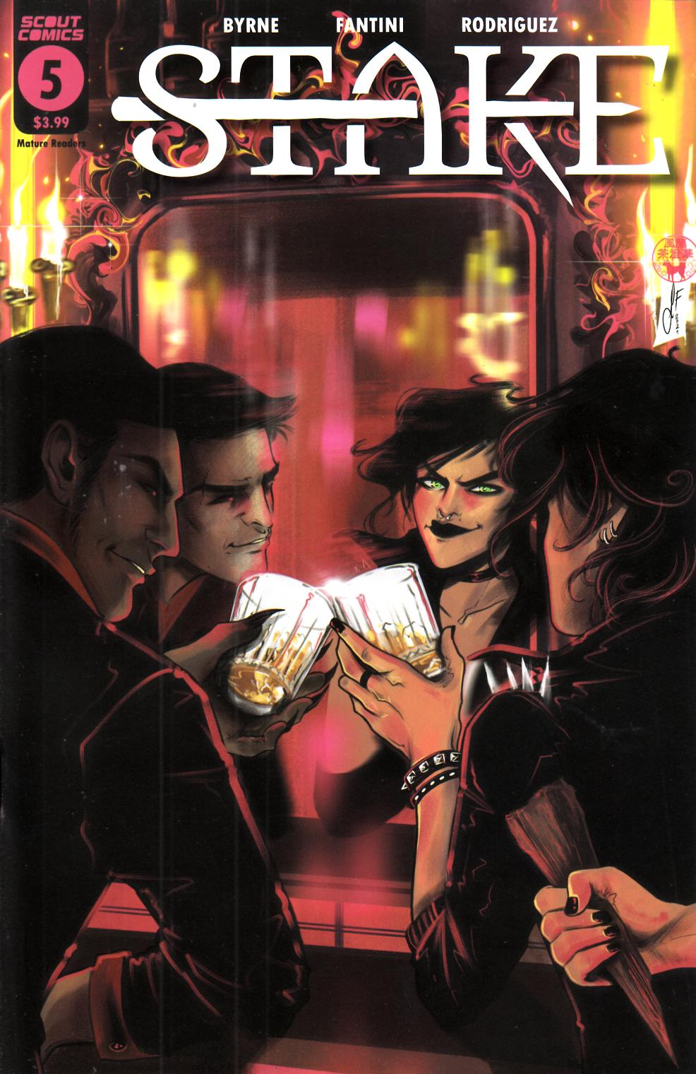 Stake #5 Near Mint (9.4) [Scout Comic] THUMBNAIL